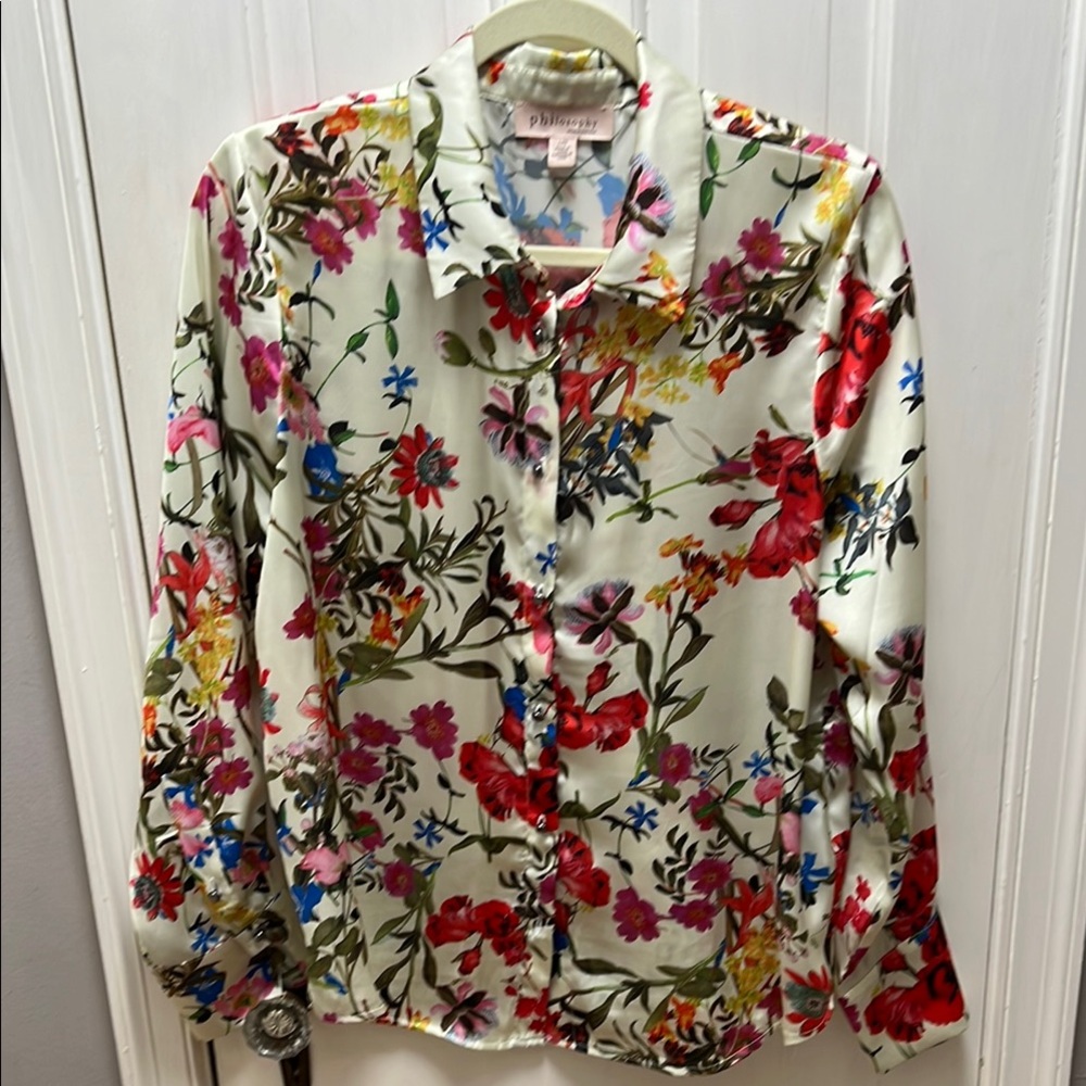 Philosophy Republic Clothing Floral Blouse